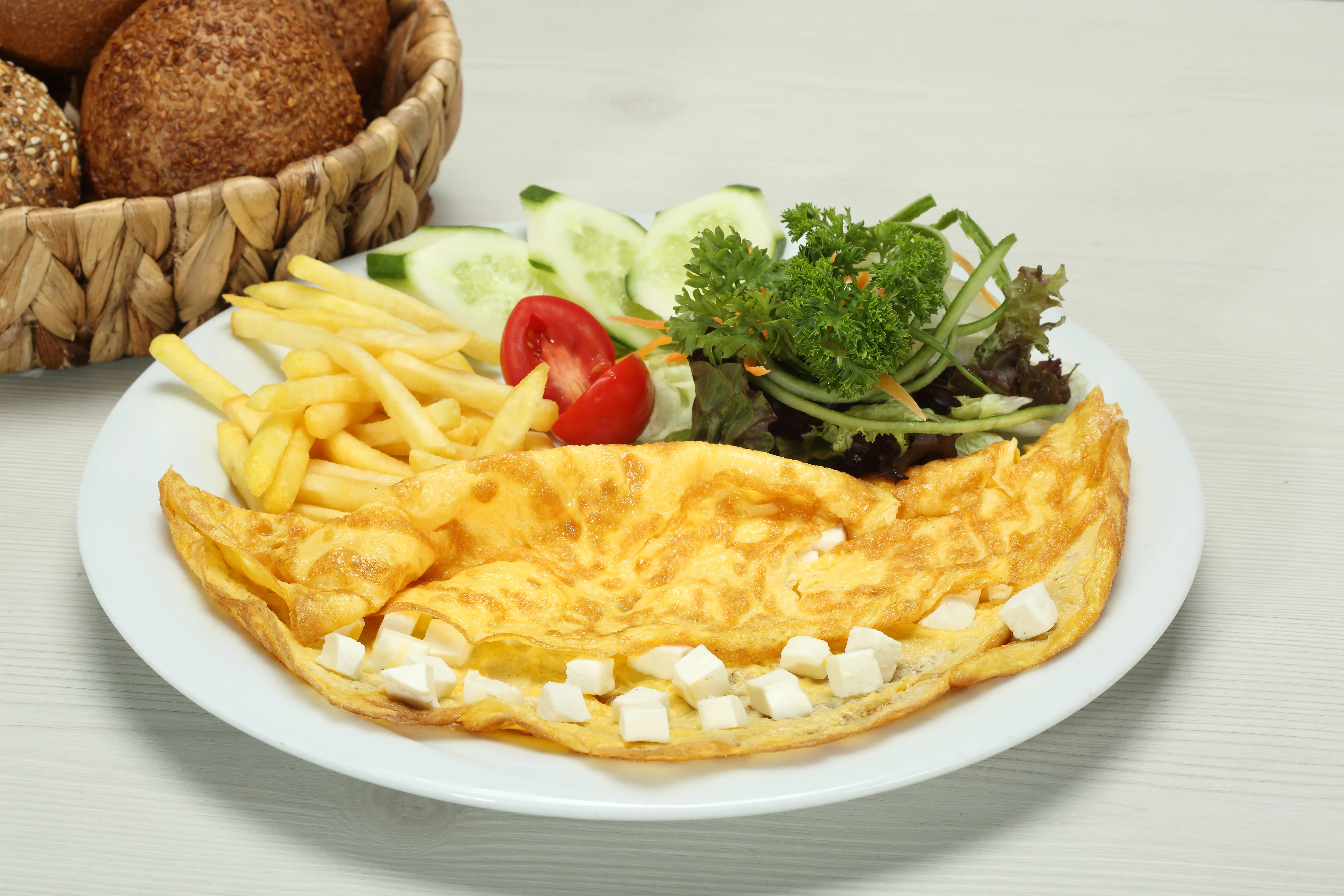 Beyaz Peynirli Omlet