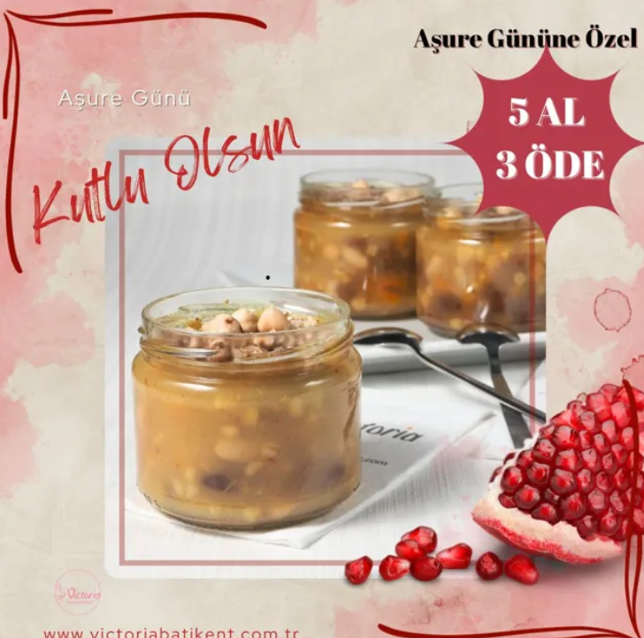 AŞURE GÜNÜNE ÖZEL 4 AL 3 ÖDE